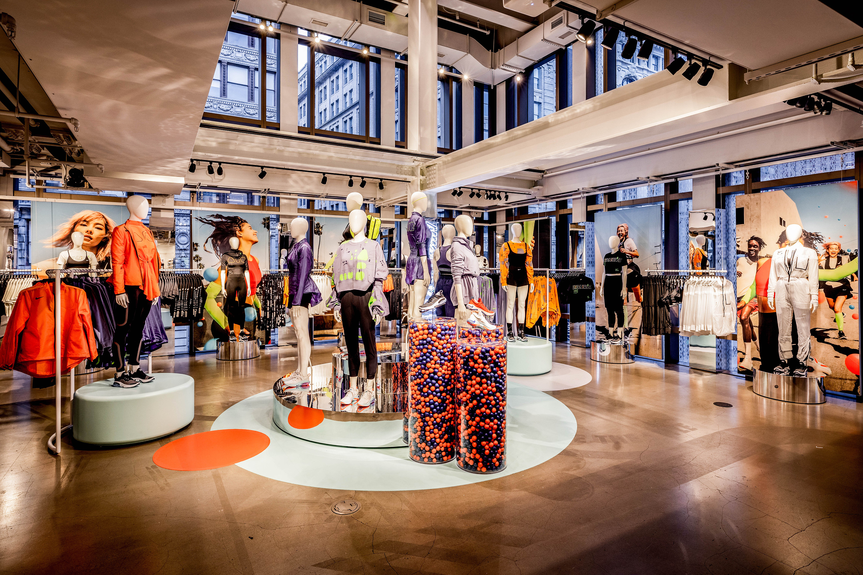 2019秋季 nike joyride - 纽约soho零售店设计