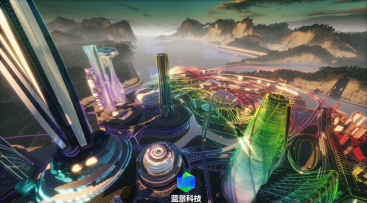 未来城市 元宇宙 数字孪生 数字城市 智慧城市