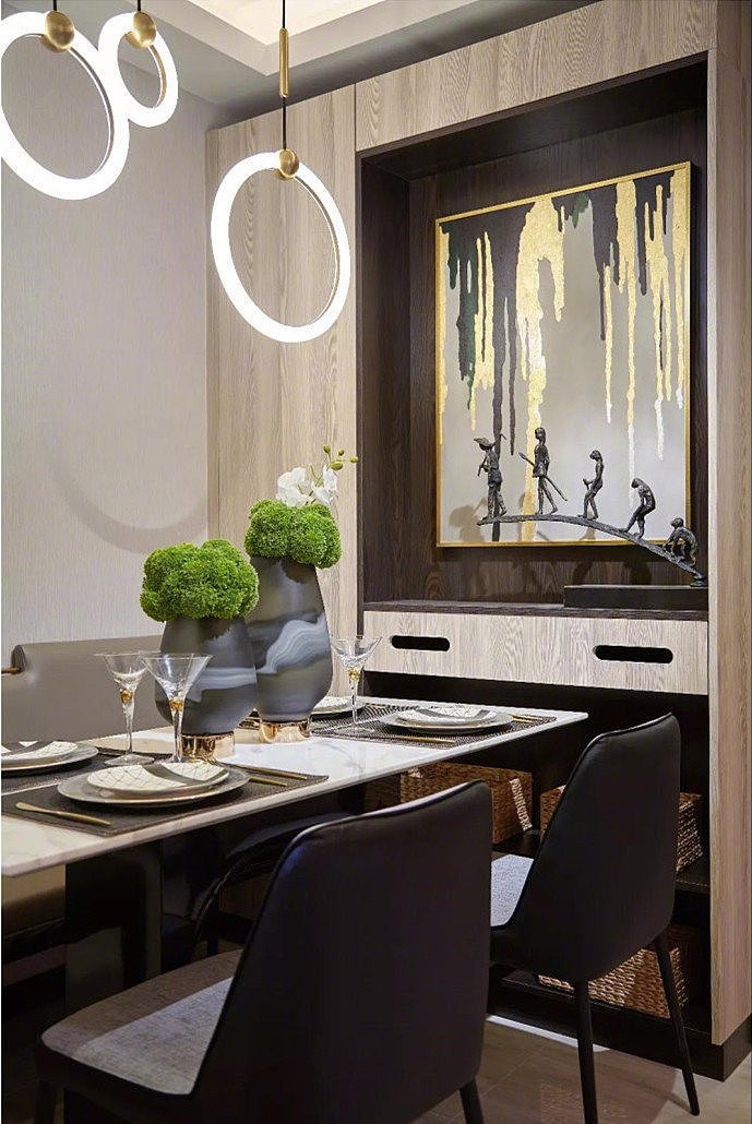 90m²现代简约家居设计。 