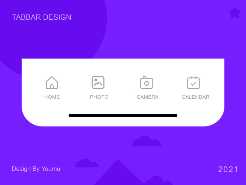 Tabbar 动效设计合集（图ZMjQxNDY1ODAw） - 图标 - 站酷设计师由木不是柚原创素材 - 站酷ZCOOL
