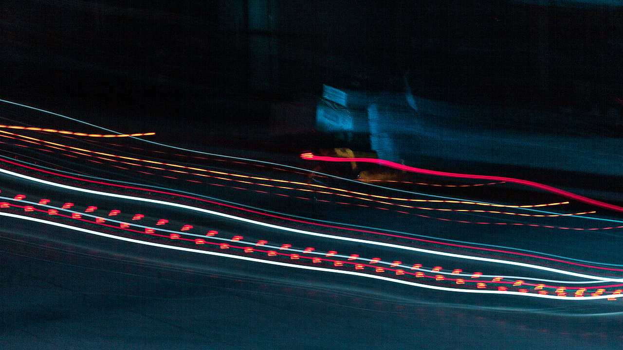 一组光绘实验作品