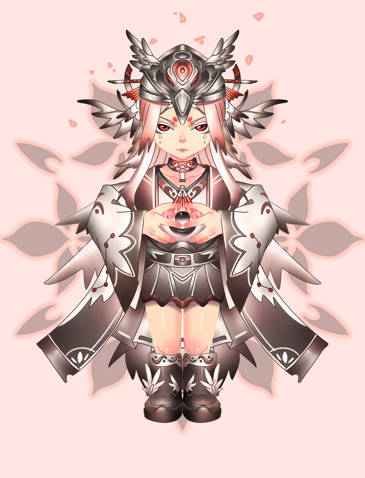 自设oc立绘_猫咪上树-站酷zcool