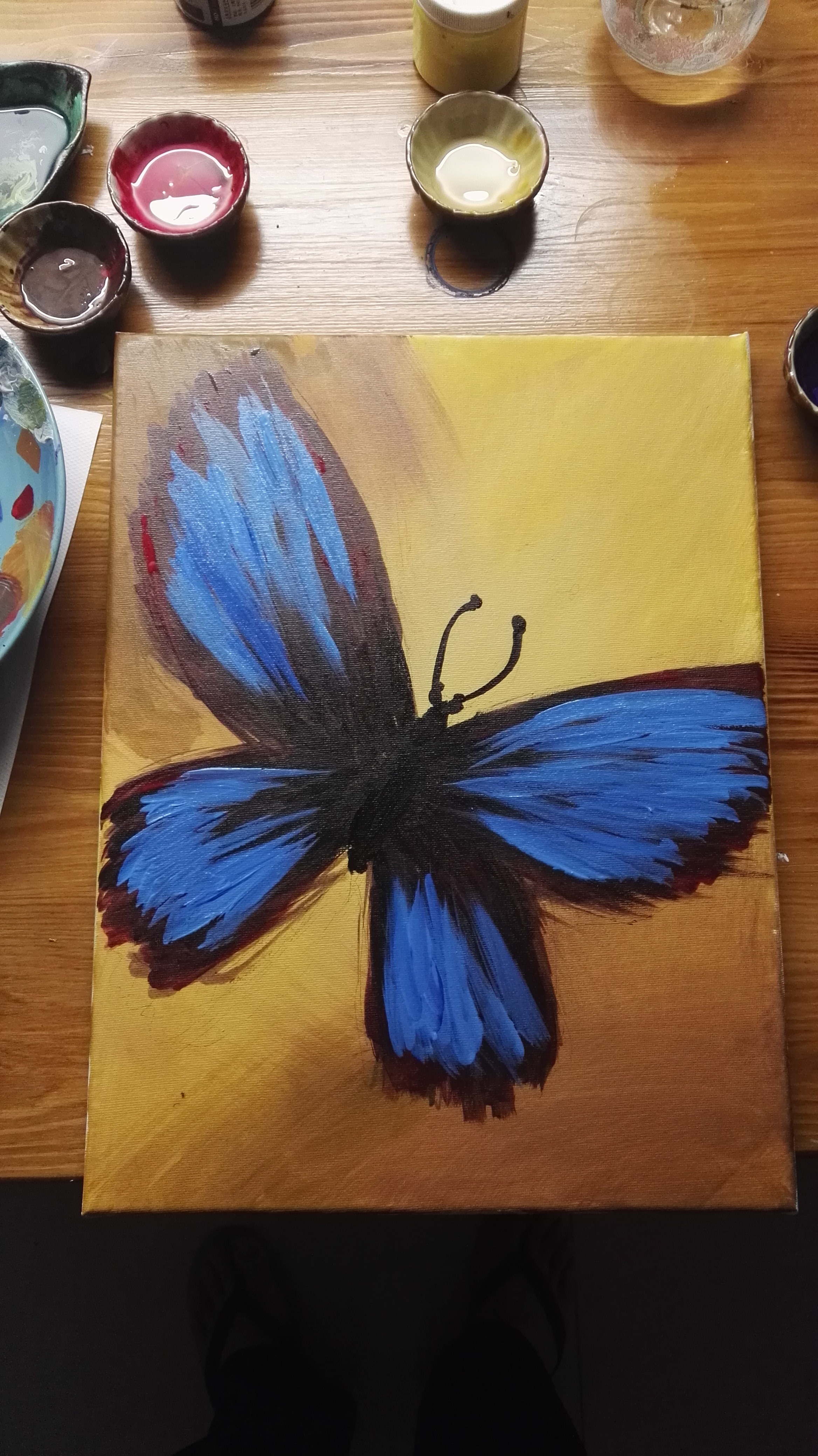 丙烯画初探习作