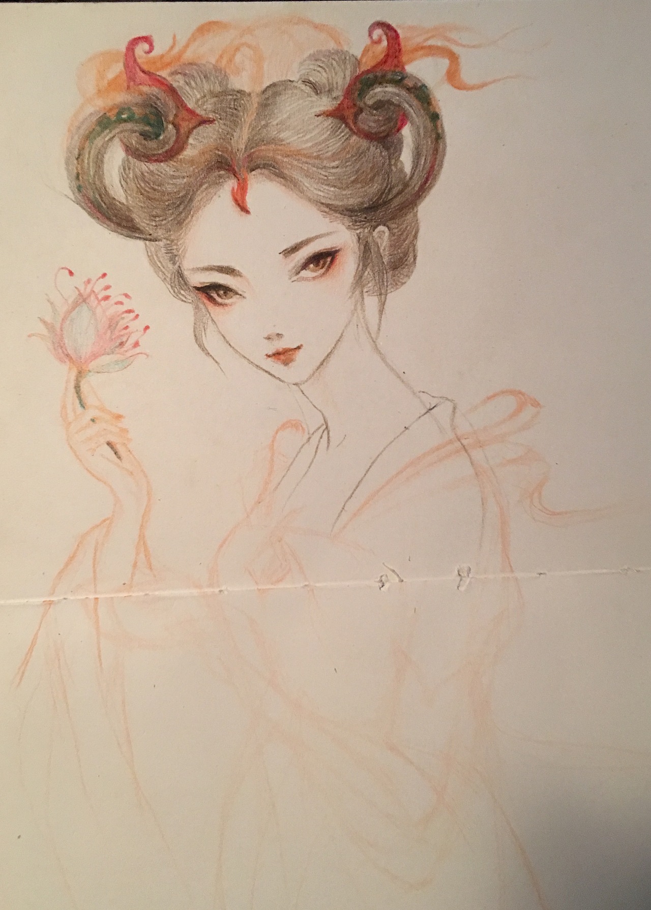 《闻香榭》 婉娘（图ZNjQ1NjEzNDg=） - 概念设定 - 站酷设计师羽微蓝原创素材 - 站酷ZCOOL