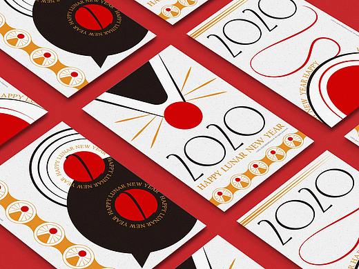 2020 LUNAR NEW YEAR TYPOGRAPHY