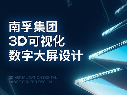 南孚集团3D可视化数字大屏设计