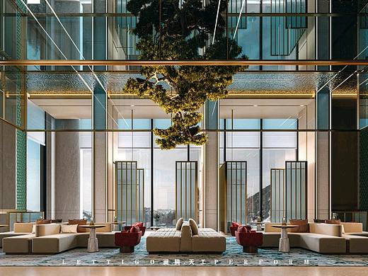 轻奢酒店大堂的空间艺术设计与商业的平衡