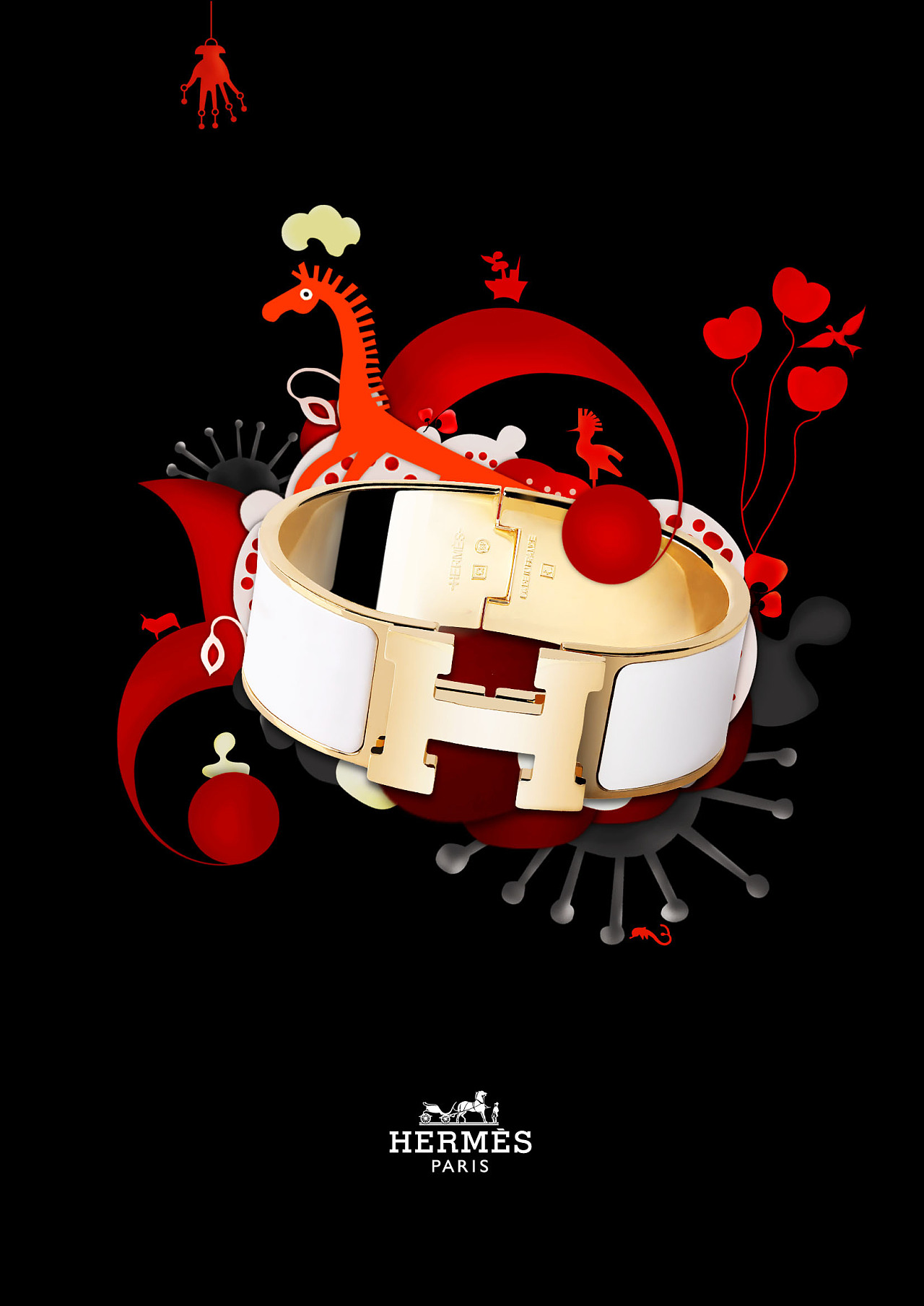 珠宝海报系列2(爱马仕)