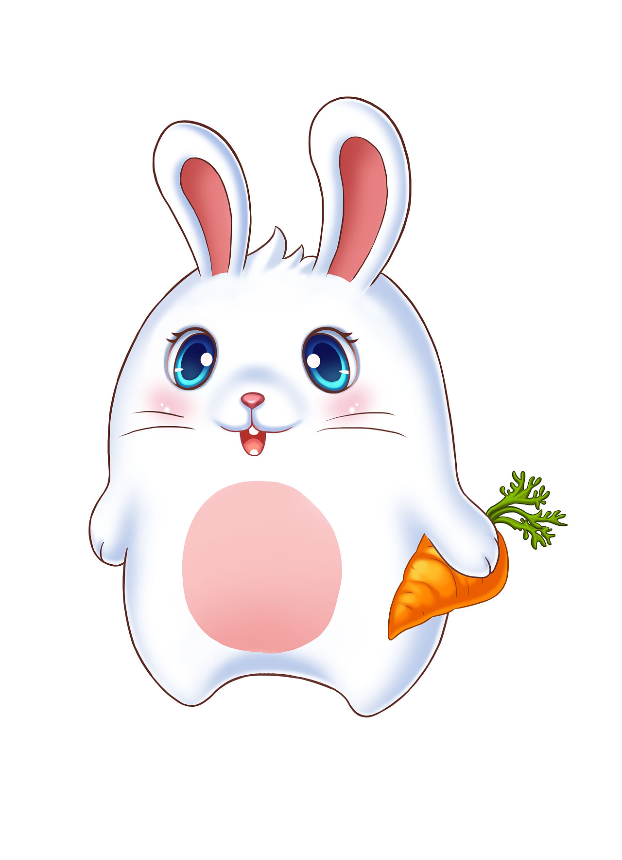 吉祥物设计艾小兔