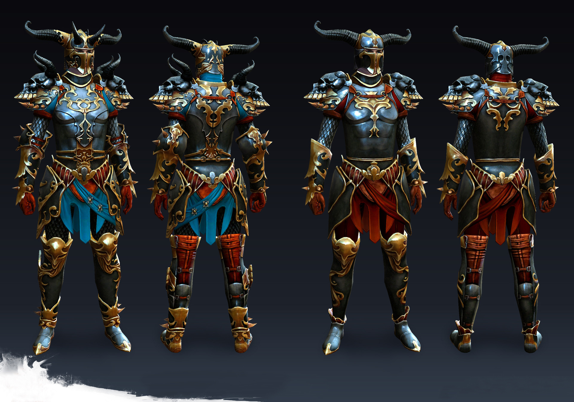 次时代游戏角色|三维|人物/生物|1goup - 原创作品 - 站酷 (zcool)