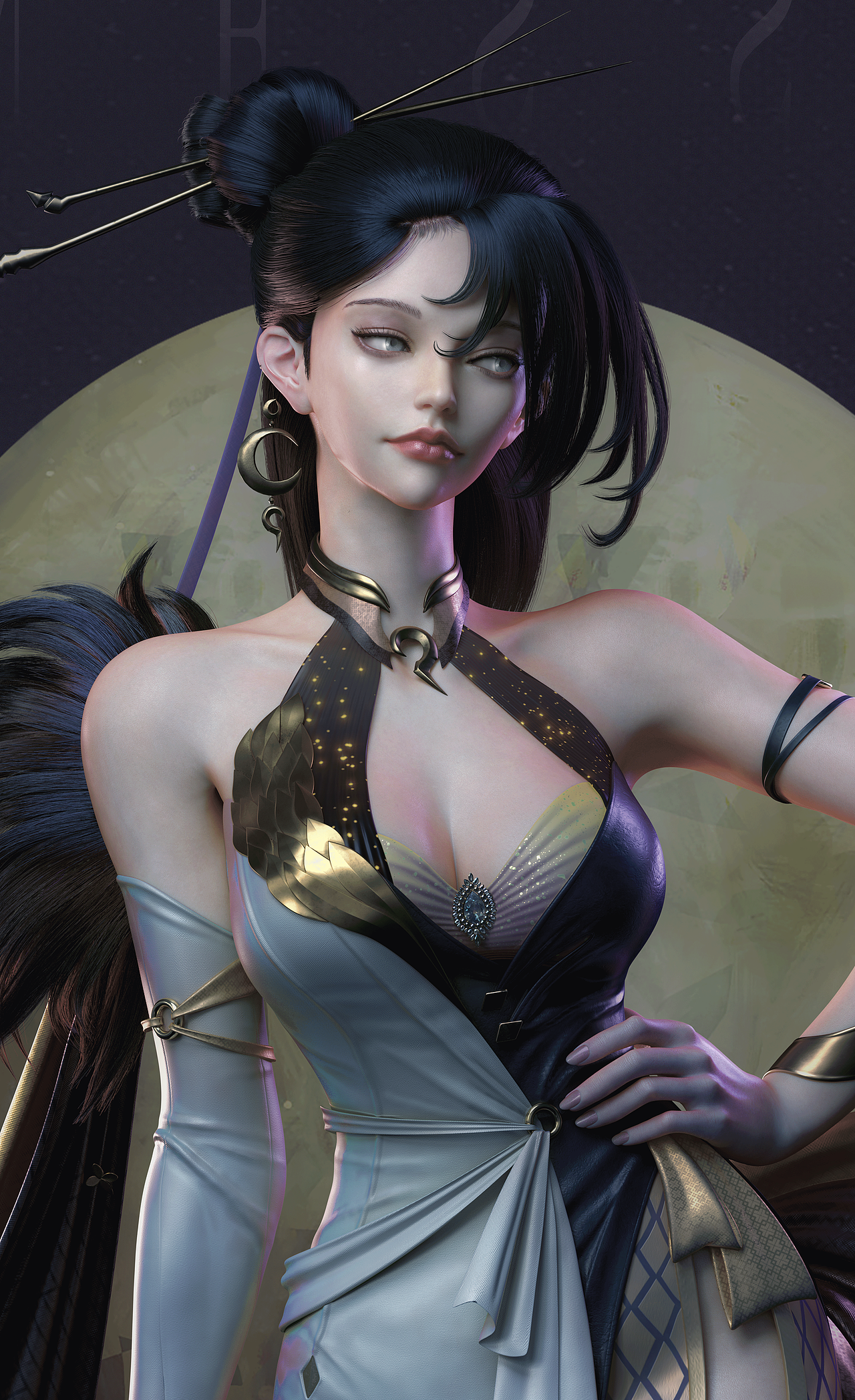 gold（圖ZMjY0MzQwMTk2） - 人物/生物 - 站酷設(shè)計師花月夜丶原創(chuàng)素材 - 站酷ZCOOL