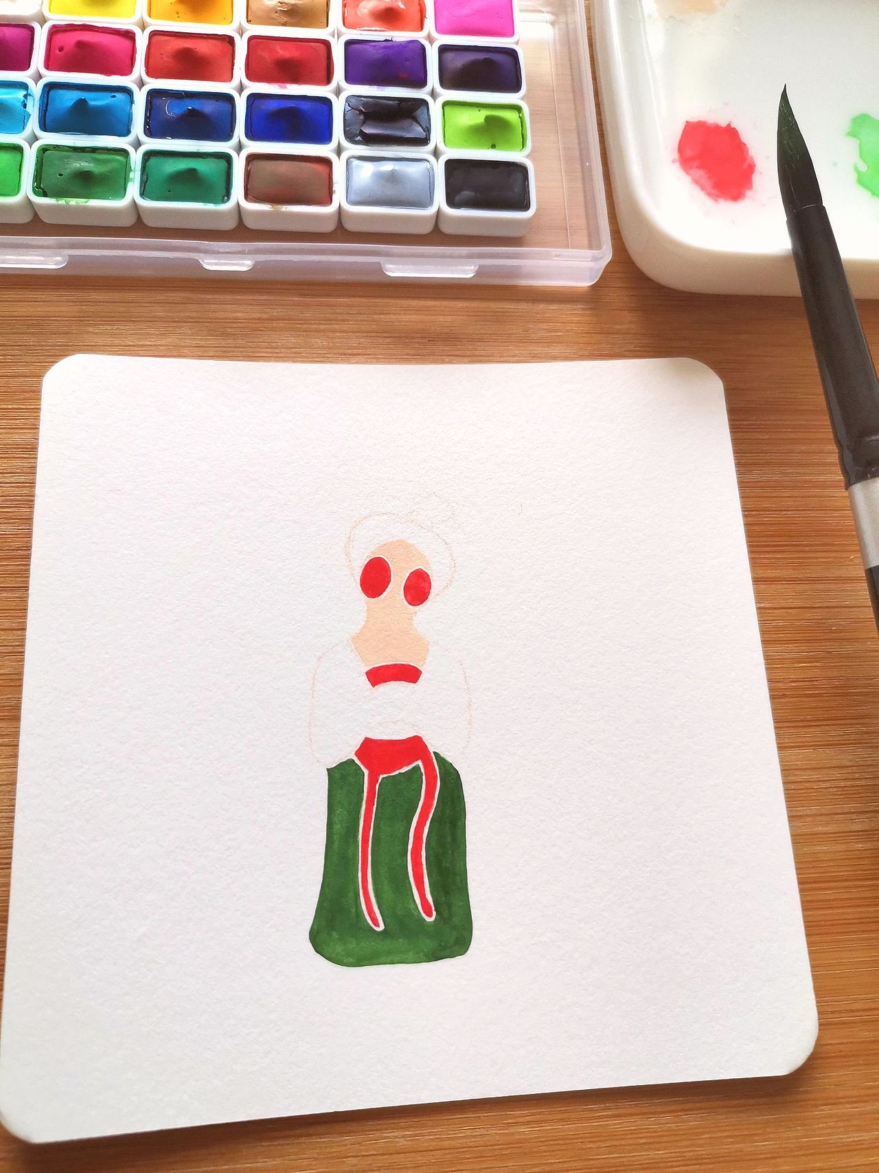 唐仕女娃娃小像（图ZMzYyMzAyMzQ0） - 手办/模玩 - 站酷设计师Joan_Design原创素材 - 站酷ZCOOL