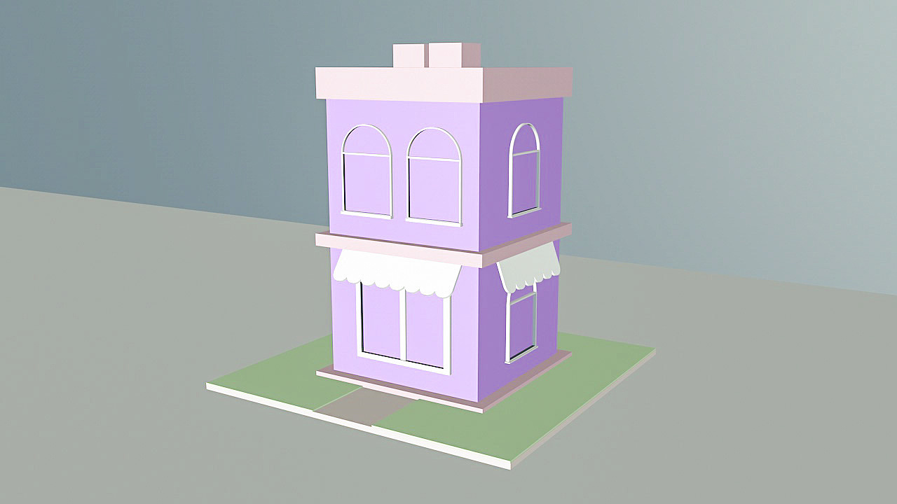 c4d新手第一个作业