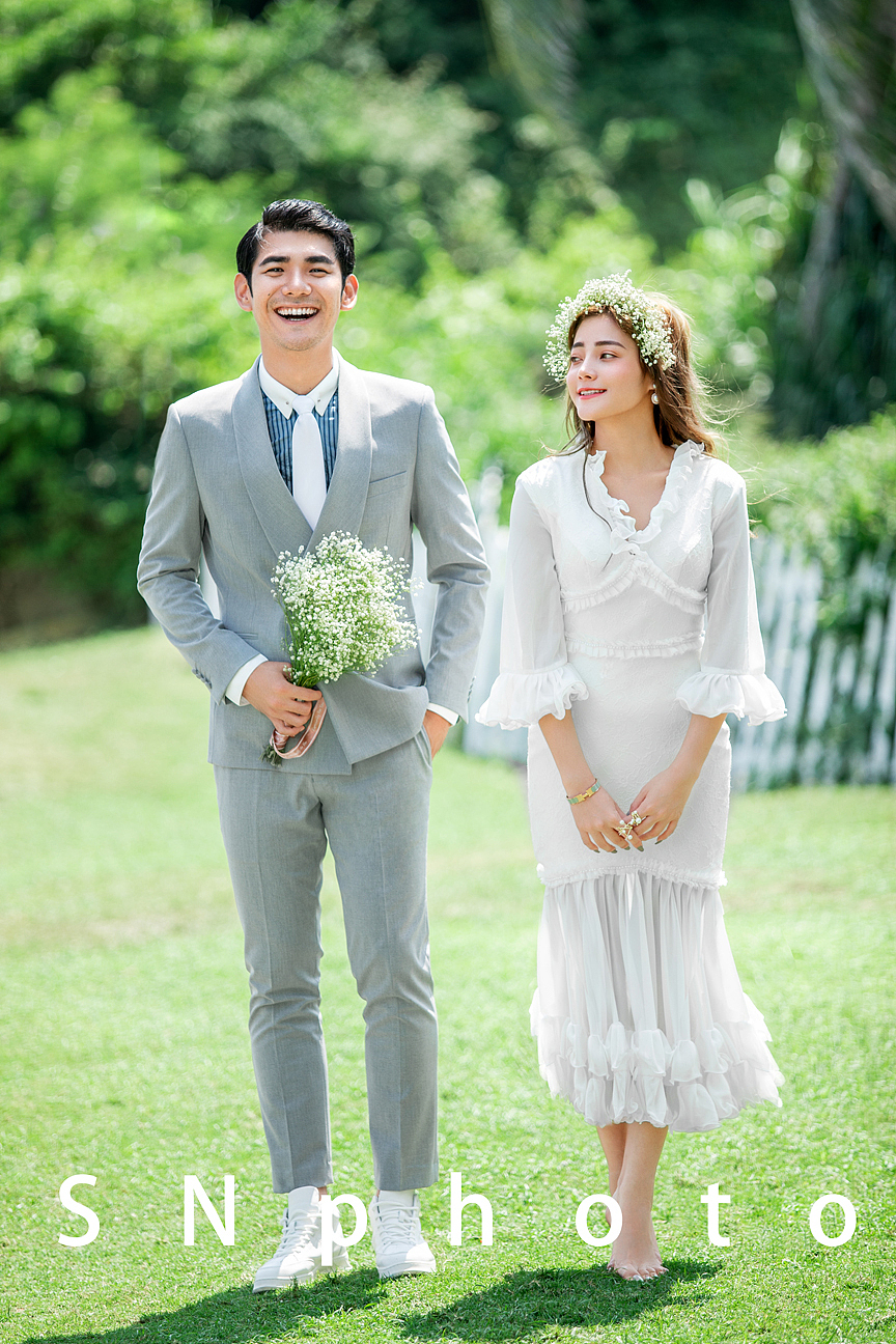 摄影后期户外人像修图   情侣写真