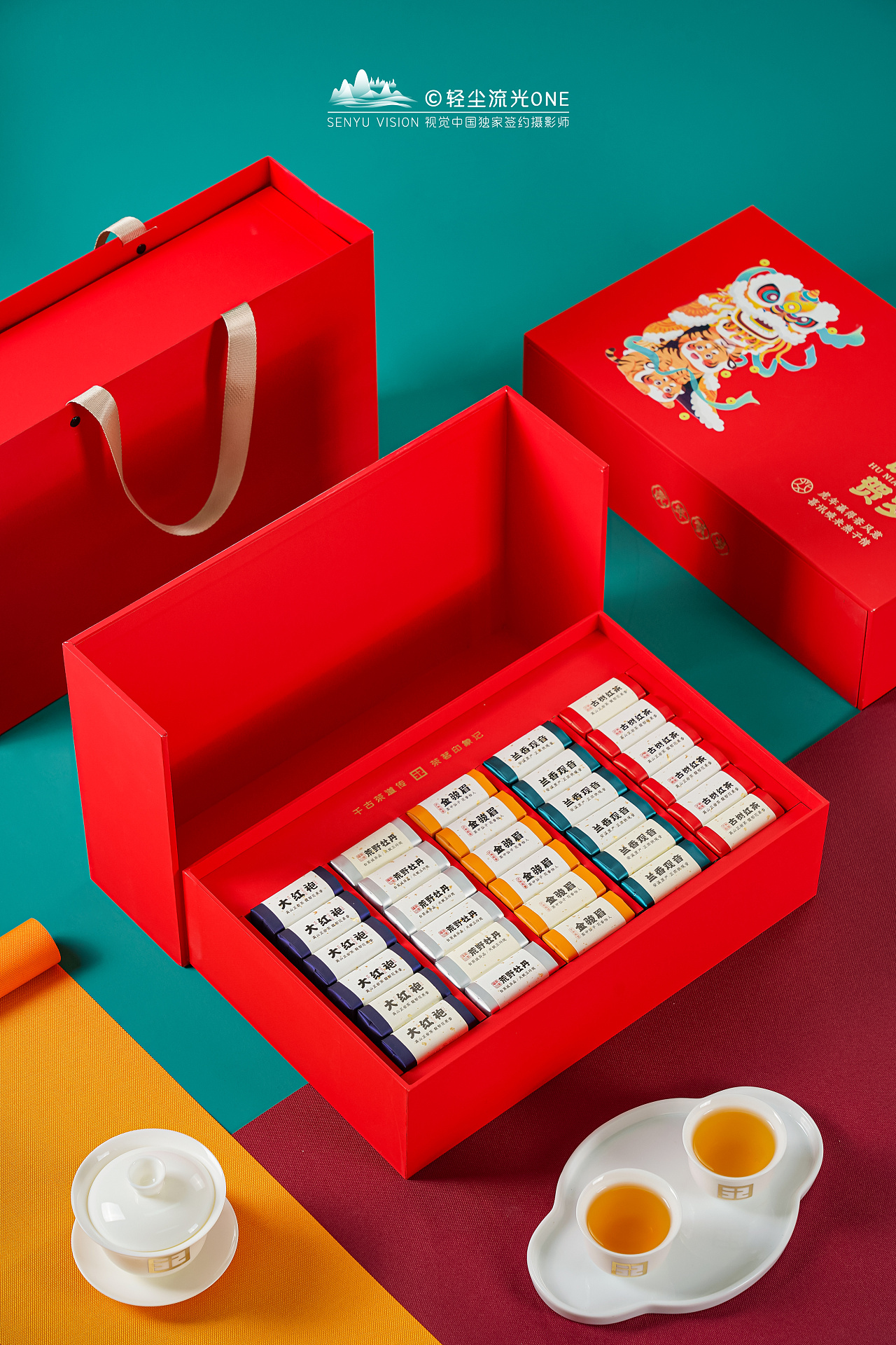 五福临门礼盒|摄影|产品摄影|轻尘流光 - 原创作品 - 站酷 (zcool)