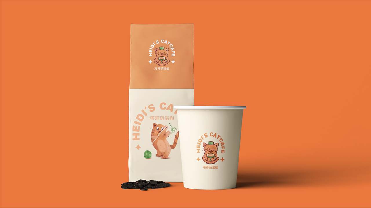 海蒂萌猫咖-提案（图ZMjc3NjQzNDQ4） - 品牌 - 站酷设计师。初识原创素材 - 站酷ZCOOL