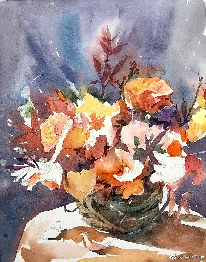 一處深秋（圖ZMTgxNDQwMjk2） - 繪畫 - 站酷設(shè)計師SGED四個耳洞原創(chuàng)素材 - 站酷ZCOOL