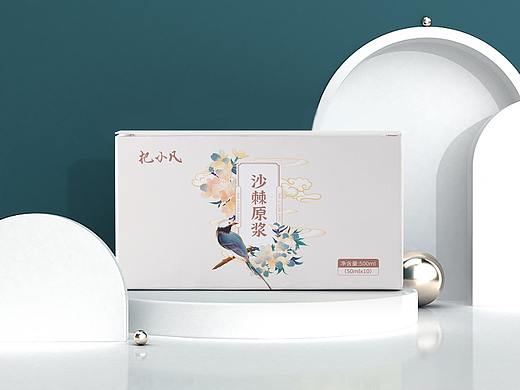 沙棘原浆包装设计