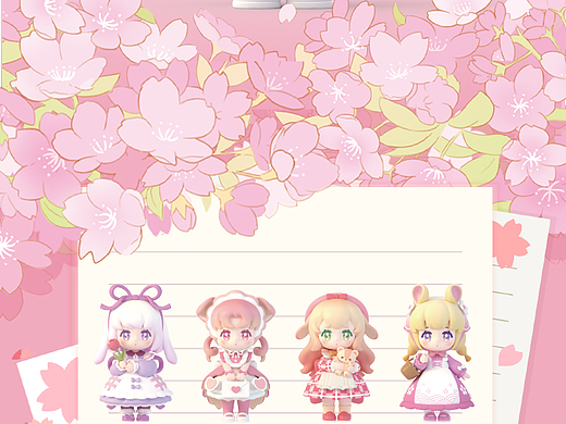 SIMONTOYS春日限定 | 妮妮崽NINIZEE粉意岛系列盲盒