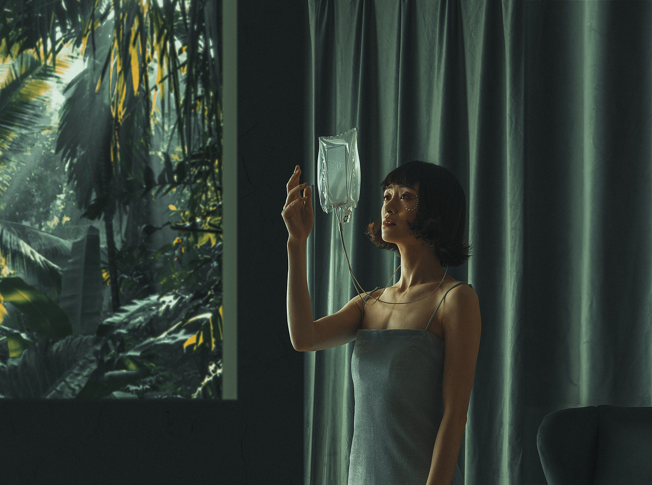 留学机构作品集拍摄 《虚拟爱情》概念拍摄