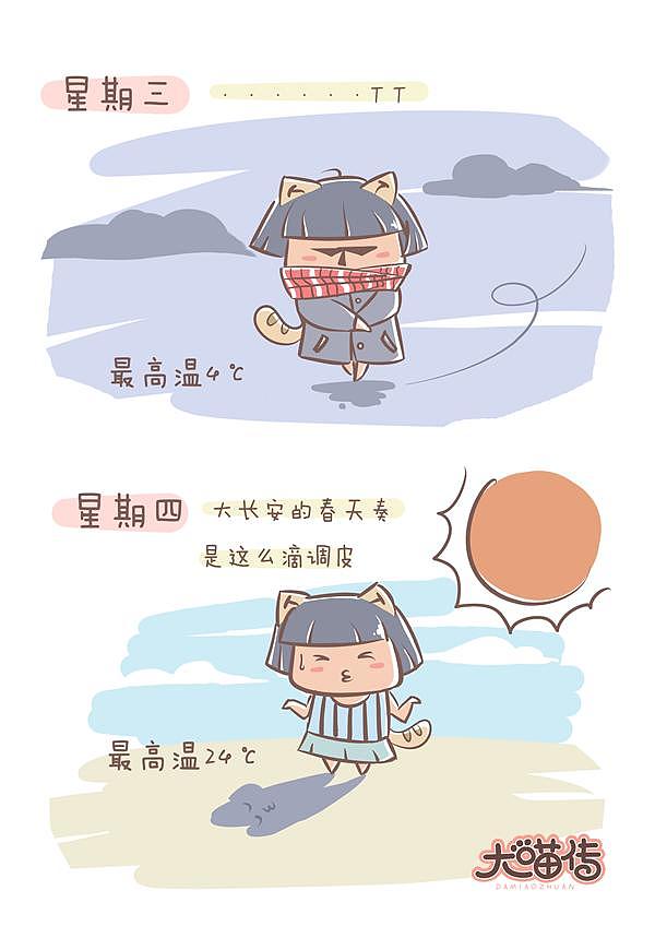 春如四季的大长安（图ZMjg1NDQzNTI=） - 短篇/格漫 - 站酷设计师大喵喵嘞个喵原创素材 - 站酷ZCOOL