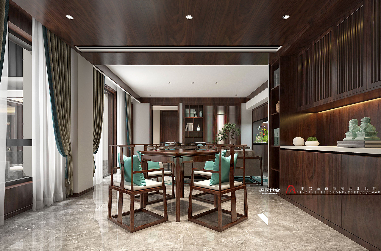 中式别墅（图ZMTkyODQ5NTcy） - 家装设计 - 站酷设计师阚凯达原创素材 - 站酷ZCOOL