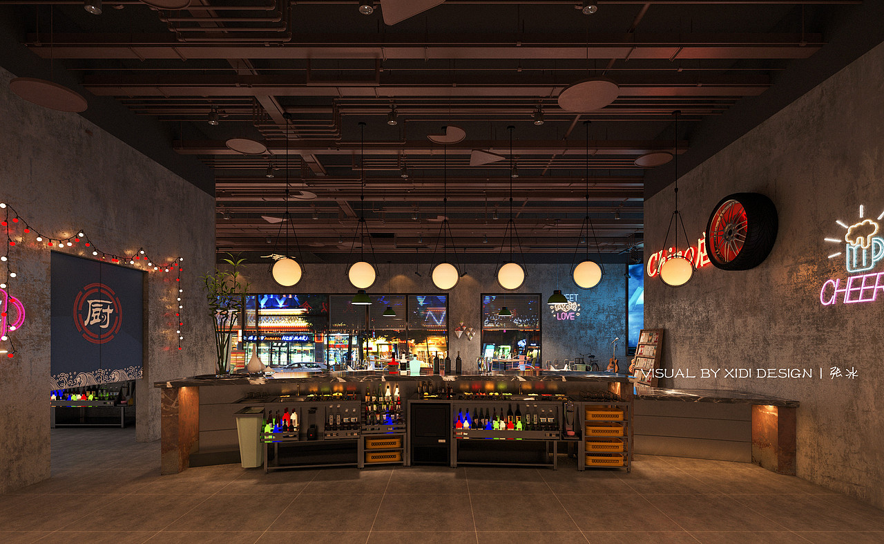 餐饮丨音乐酒吧餐厅啤酒烧烤店