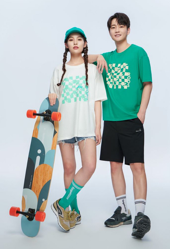 服装图案设计|Kangaroos|青春清凉夏季T恤设计