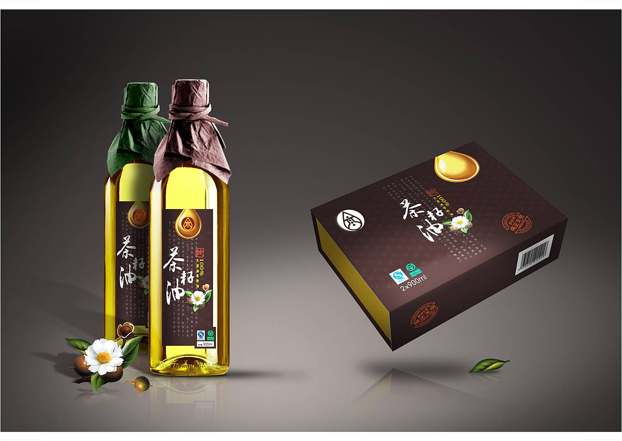 包装设计 | 高顺山茶油（图ZMTIzMzg2MTky） - 包装 - 站酷设计师丹尼君原创素材 - 站酷ZCOOL