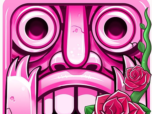 神庙逃亡logo临摹