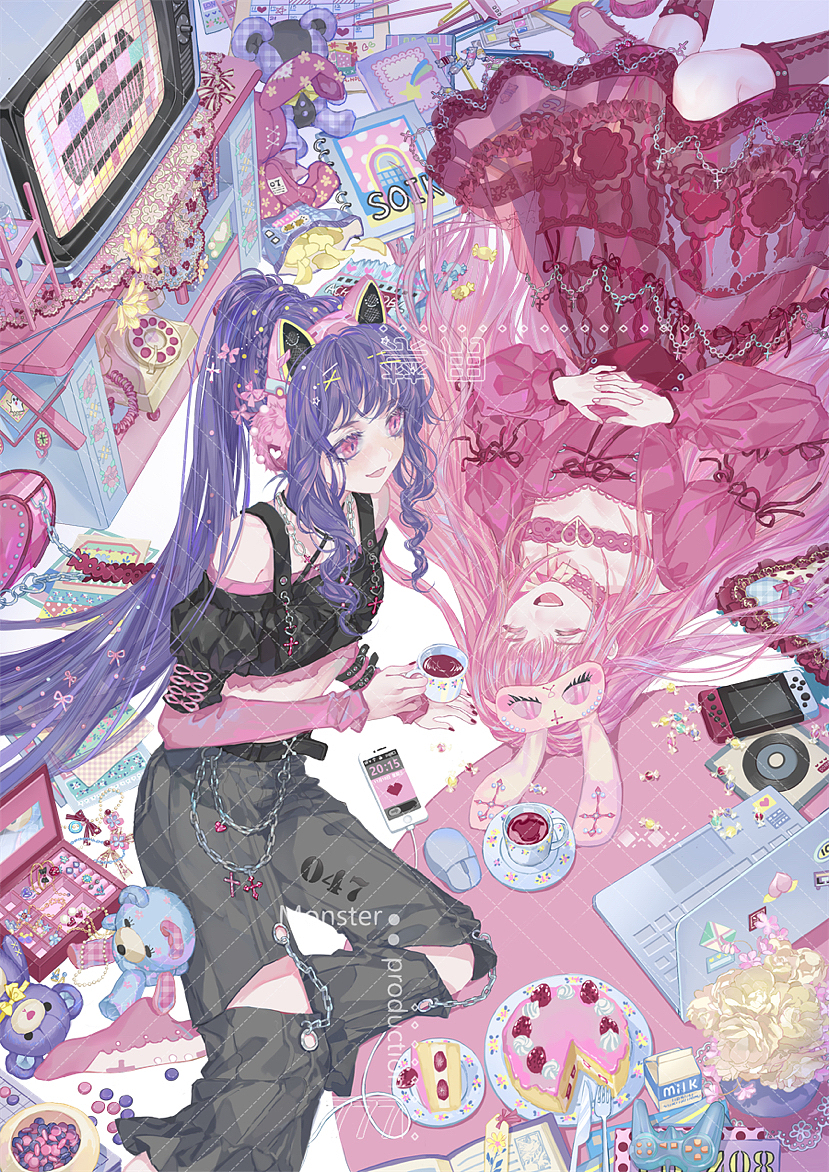 一些二次元砖（图ZMzM0MjU2ODY4） - 艺术插画 - 站酷设计师吹波波大鱼大肉原创素材 - 站酷ZCOOL