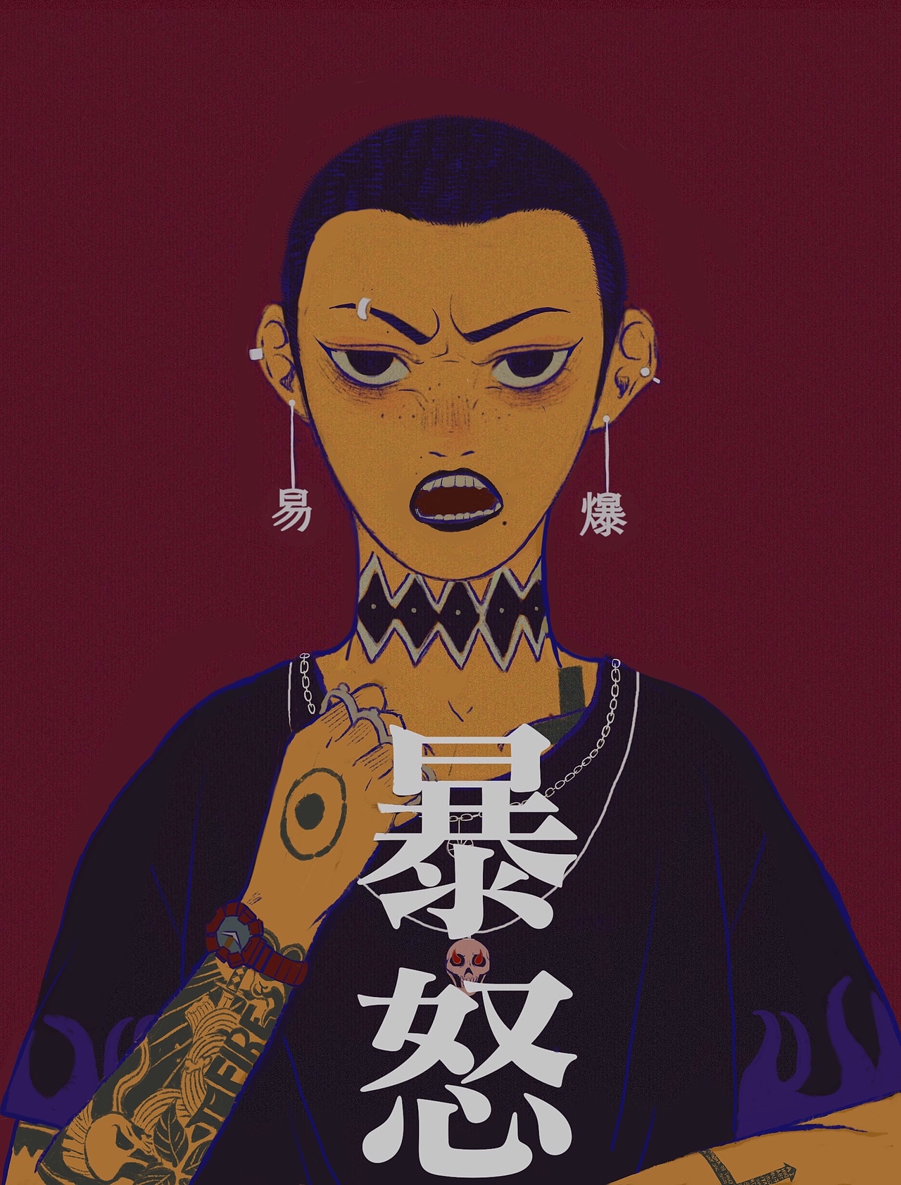 习作：色（图ZMTAxMjM2MDUy） - 创作习作 - 站酷设计师清已原创素材 - 站酷ZCOOL