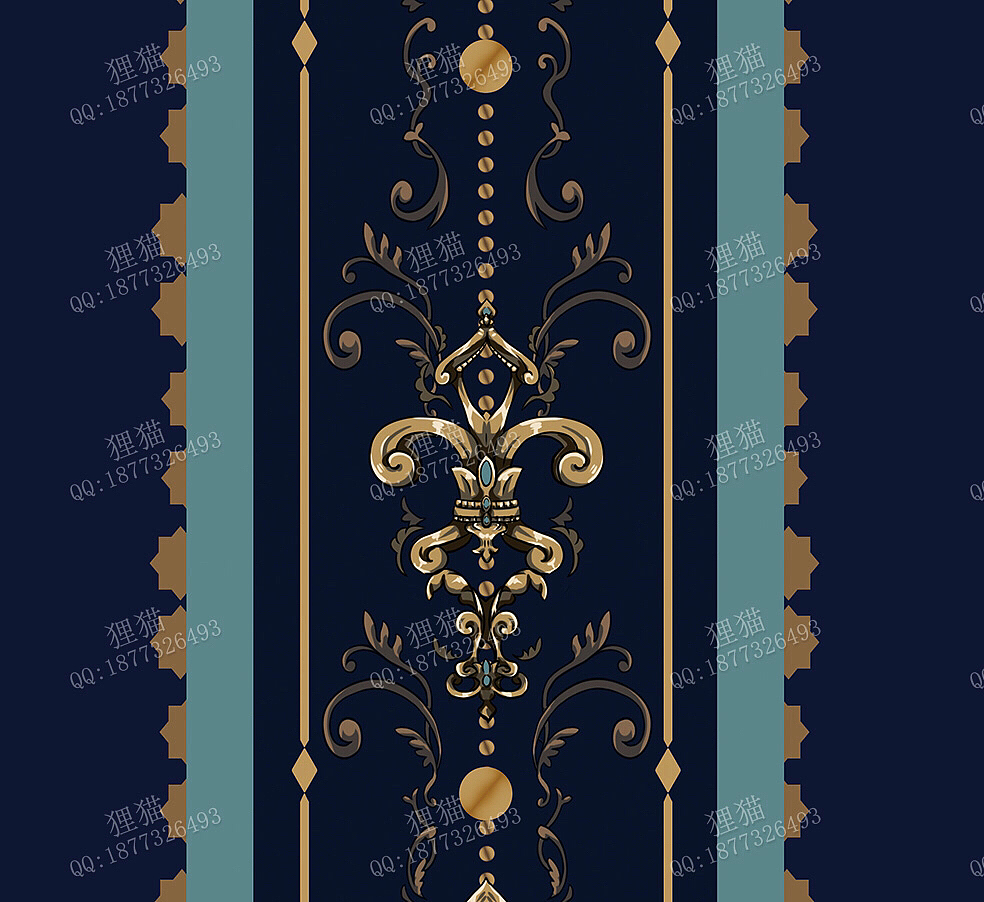 柄图：十字架和羚羊（图ZMTQ5OTk0NDky） - 其他服装 - 站酷设计师插画师野生狸猫原创素材 - 站酷ZCOOL