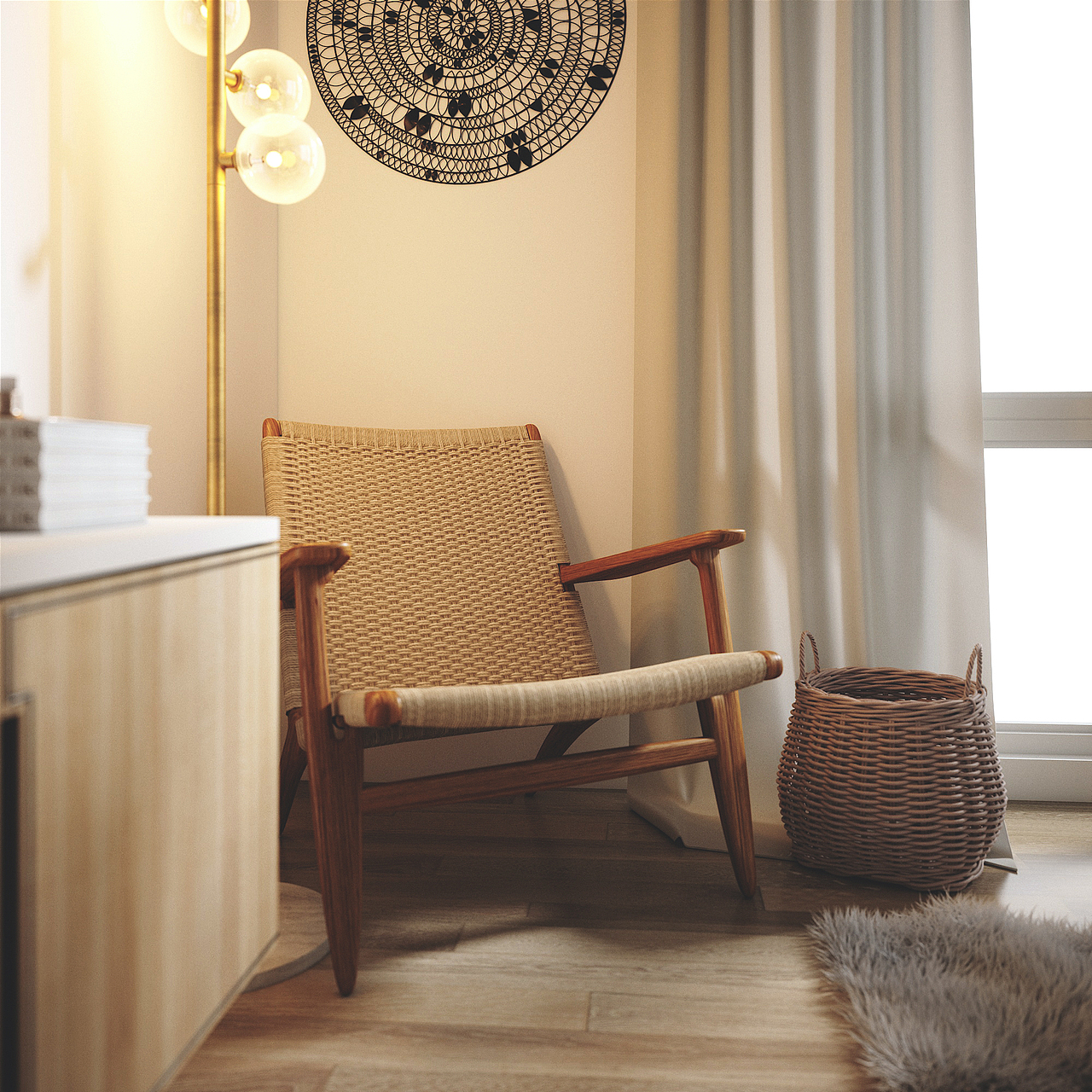 living room 3D