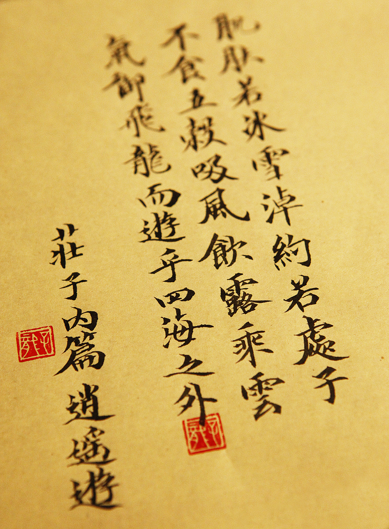 逍遥性子逍遥游|纯艺术|书法|masicblack - 原创作品 - 站酷 (zcool)