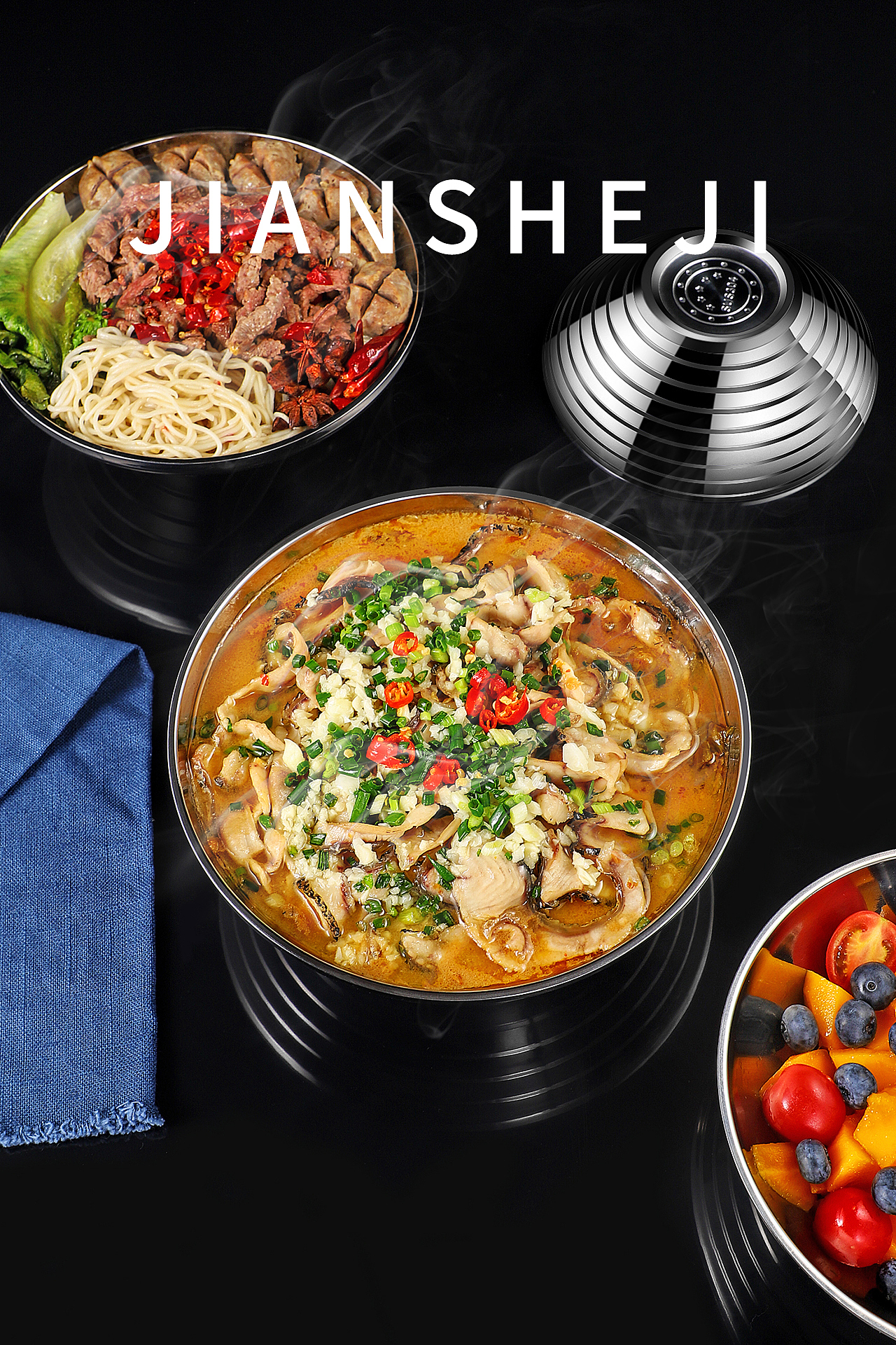 不锈钢厨具、拉面碗、餐具小系列 | 简摄集