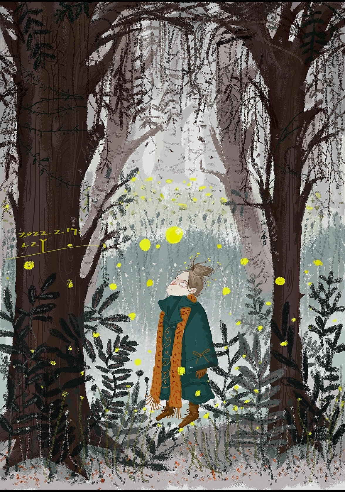 参考了西班牙画师萨达的作品~