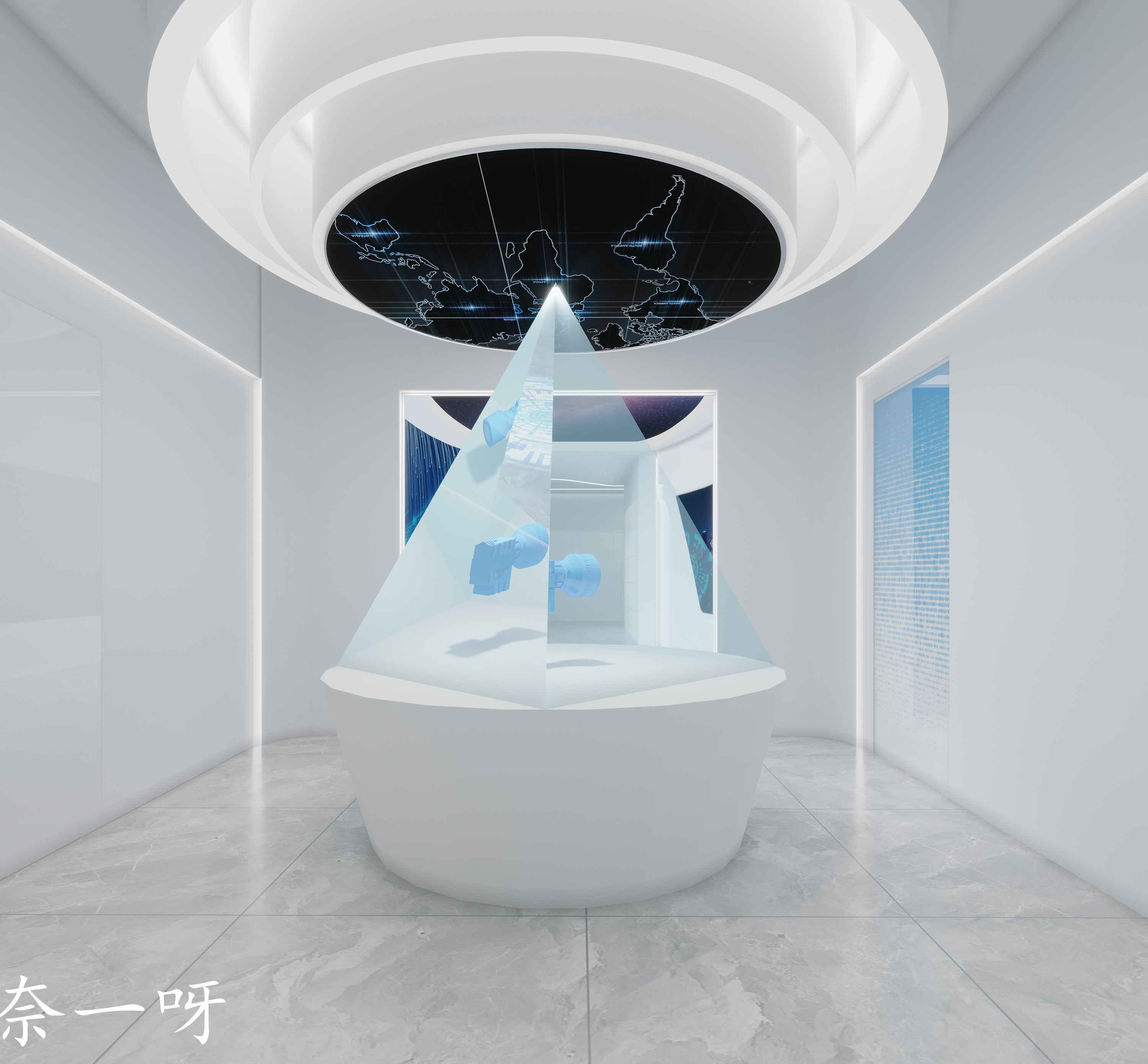 工装——未来感十足的科技展厅