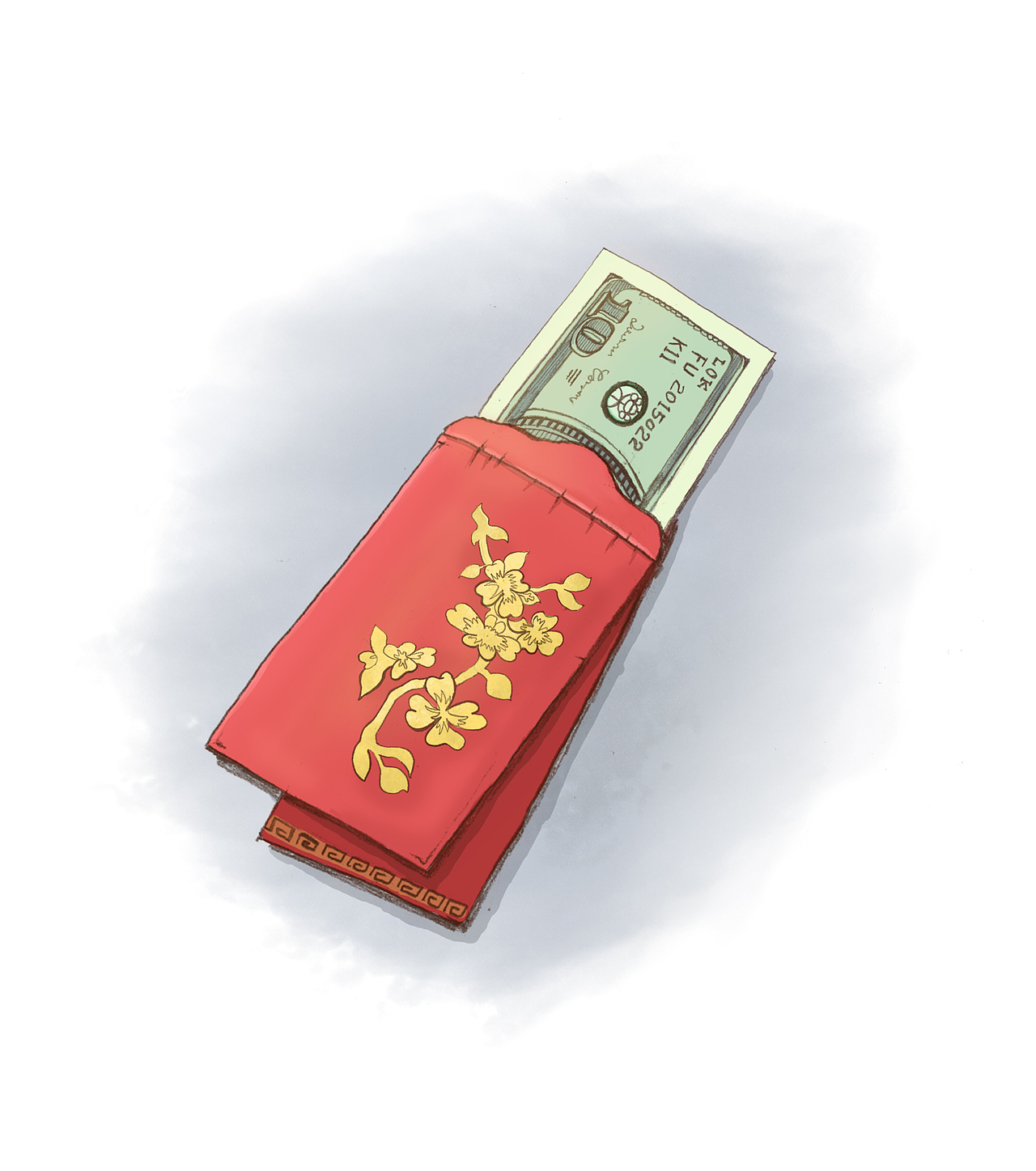 新年杂志插画设计（图ZMjU1MDEyMDg=） - 商业插画 - 站酷设计师乐大吉原创素材 - 站酷ZCOOL