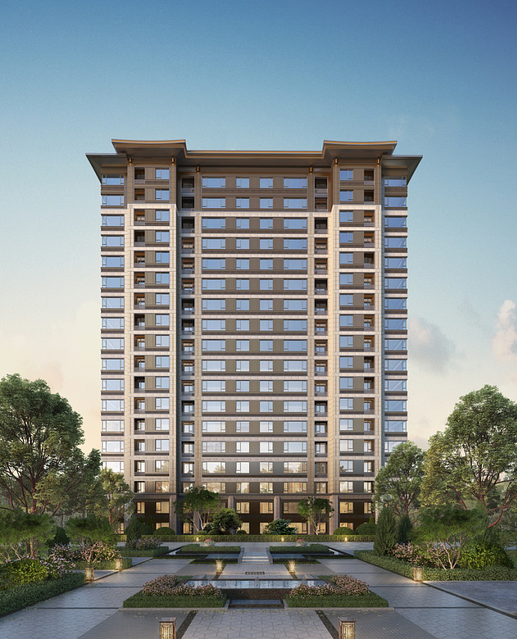 融创长安和玺效果图（图ZMjMwMTM5MTI0） - 建筑/空间 - 站酷设计师小鱼儿yj原创素材 - 站酷ZCOOL