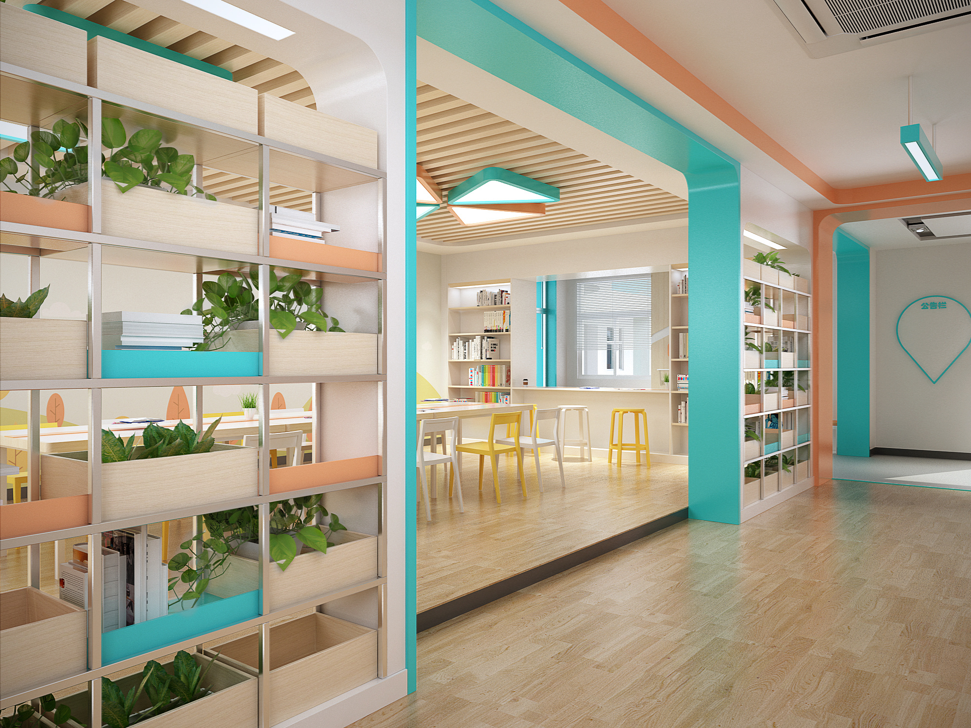 读书室|空间|室内设计|索腾文化 - 原创作品 - 站酷 (ZCOOL)