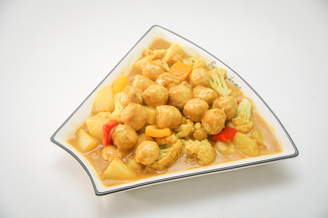 2021[辛丑年]——纯素年夜饭①:五福临门宴_素食小老弟-站酷zcool