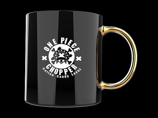 海贼王乔巴骷髅旗雕刻款马克杯（个人主页-ZMzQwODI4MDg=） - 生活用品 - 站酷设计师YEAHTWO原创素材 - 站酷ZCOOL