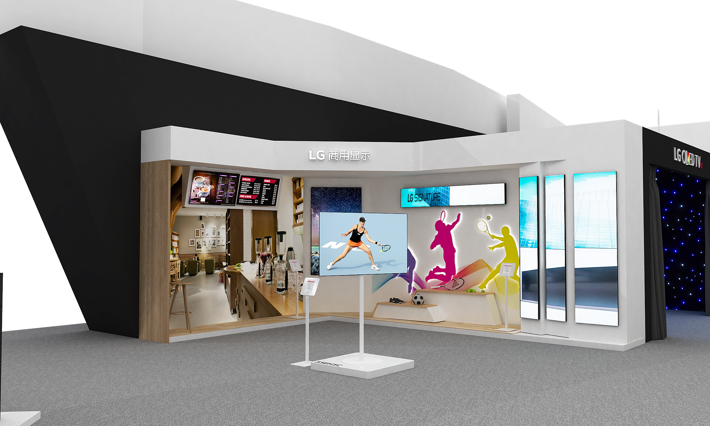 lg上海家电博览会|空间|展示设计 |liuyaguang - 原创作品 - 站酷