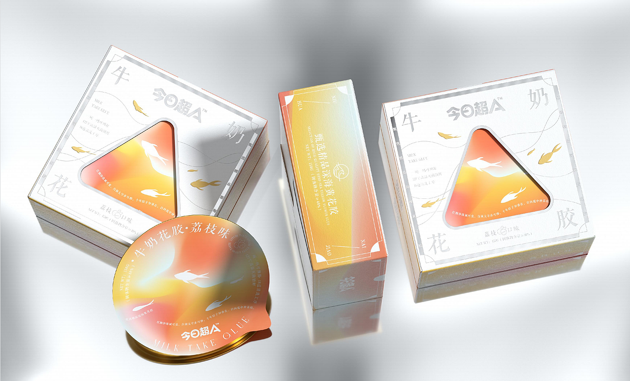 即食牛奶花胶 | 今日超A | 轻奢 | 燕窝 |食品包装设计（图ZMzM0MDQ4NDMy） - 包装 - 站酷设计师同道设计张博2018原创素材 - 站酷ZCOOL