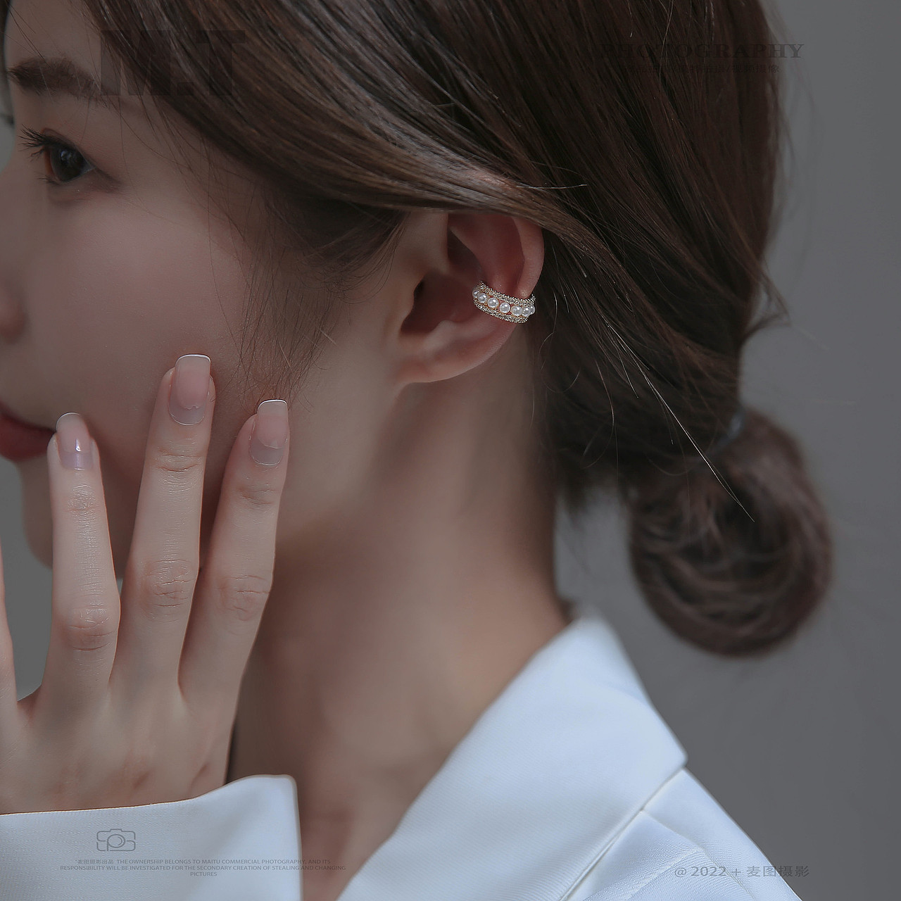 产品摄影 | 小众饰品 耳饰模特拍摄作品展示