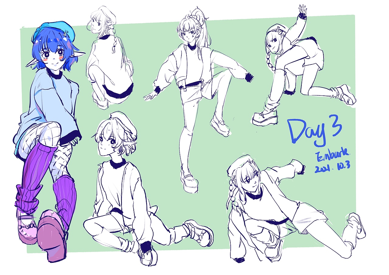 速写60天挑战第六期