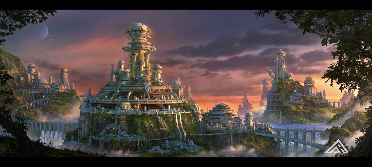 17年创作的一组影视概念图