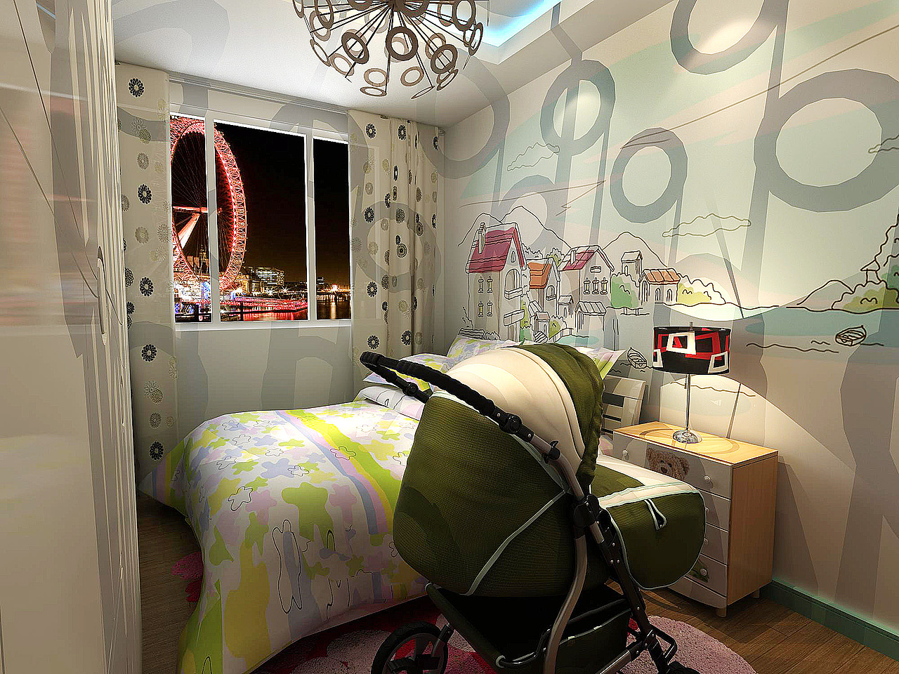 卧室与儿童房的设计