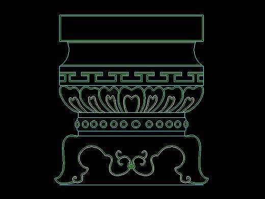 CAD室内设计施工图常用图块之饰线